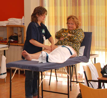 Tandemtocht 2009 - massage