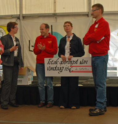 Tandemtocht 2009 - Joop en Hetty de Rooij