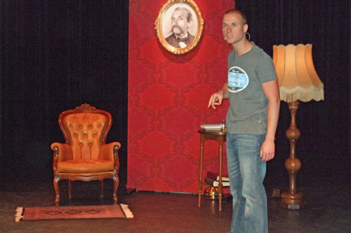 Cabaretvoorstelling Breinbraaksel, Frank Jochems