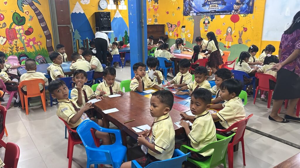 De kleuterschool van Timeus bij het begin van schooljaar 2026