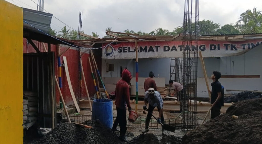 Aanleg Timeus Junior High School - juli 2026